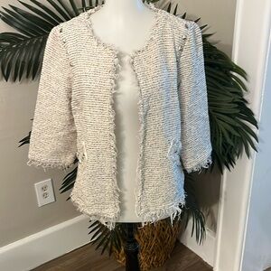 American Rag 3/4 sleeve lightweight jacket size L